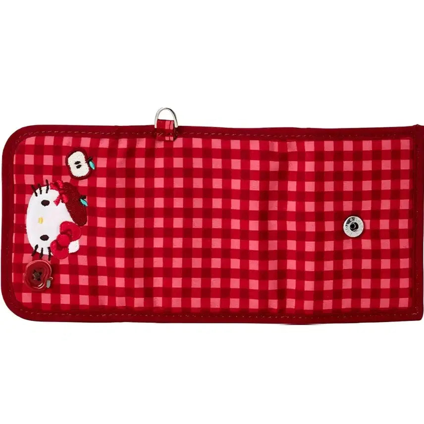[BUNJANG] Sanrio Autumn Apple Series Hello Kitty Wallet / 산리오 가을 사과 시리즈 헬로키티 지갑