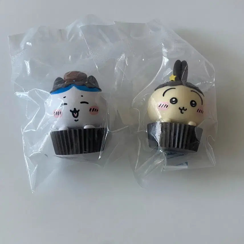 [BUNJANG] Chiikawa Monito Figure Hachiware + Usagi Set / 먼작귀 치이카와 모니터 피규어 하치와레+우사기