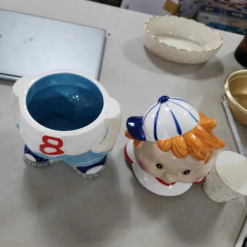 [BUNJANG] Japanese Candy/Cookie Tin (25.5 cm Height) / Japan 켄디(쿠키)통 높이25.5cm