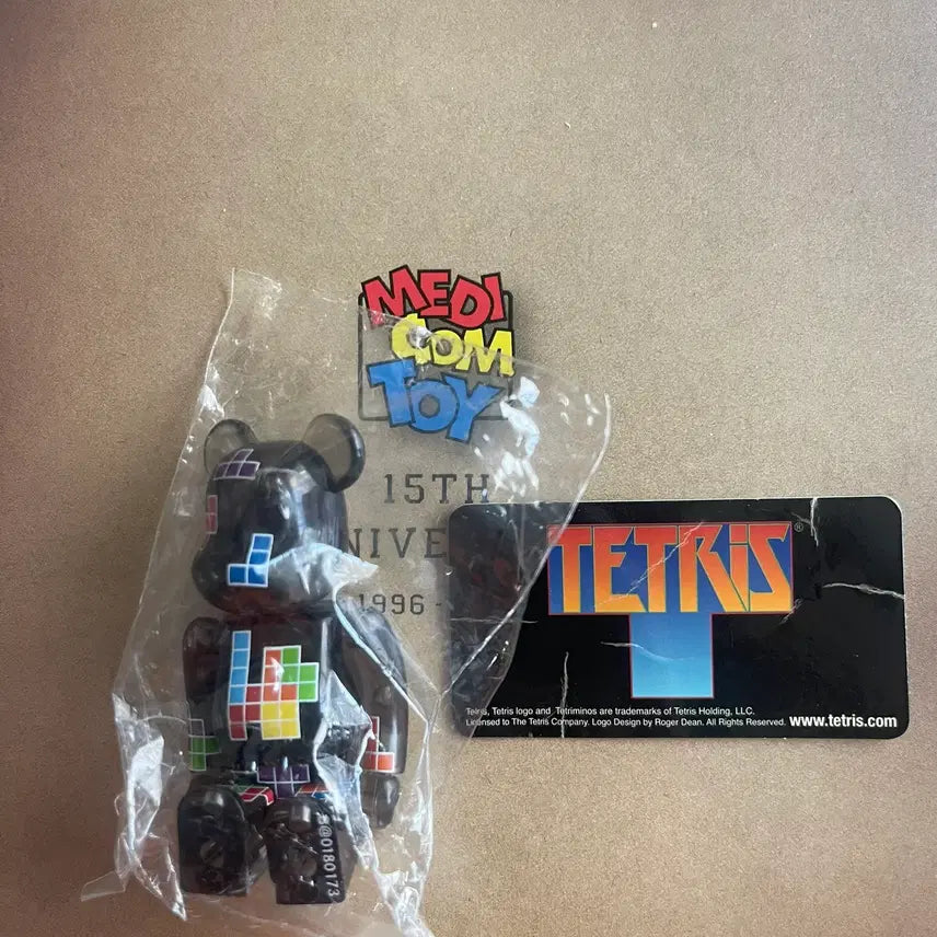 [BUNJANG] Bearbrick 18th Series Tetris Pattern Figure / 베어브릭 18탄 패턴 테트리스
