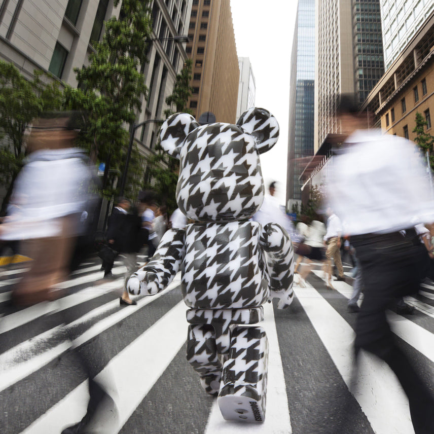 [BUNJANG] Bearbrick Houndstooth Pattern Series 36 Figure / 베어브릭 36탄 하운드투스 패턴