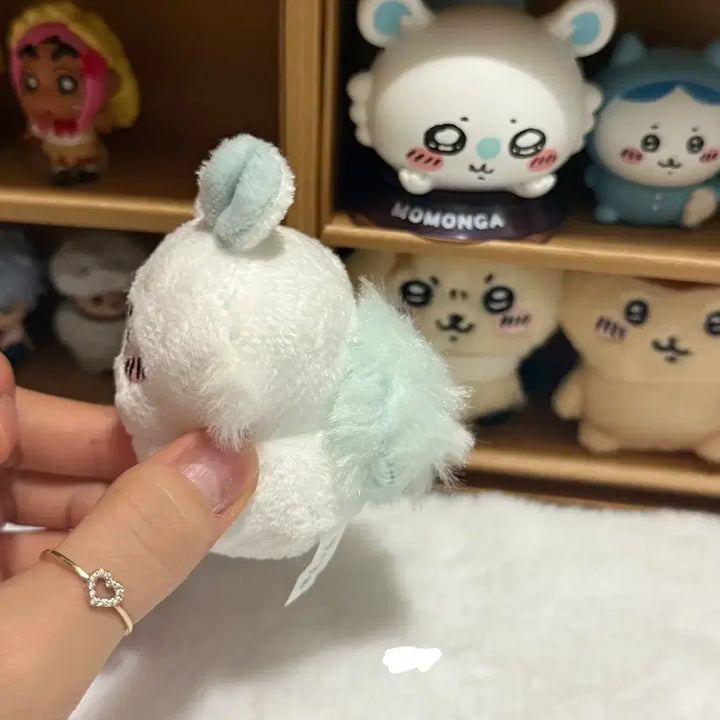 [BUNJANG] Chiikawa Momonga Sitting Plush Doll (Series 1) / 먼작귀 치이카와 앉은누이구루미1탄 모몽가 인형 가챠