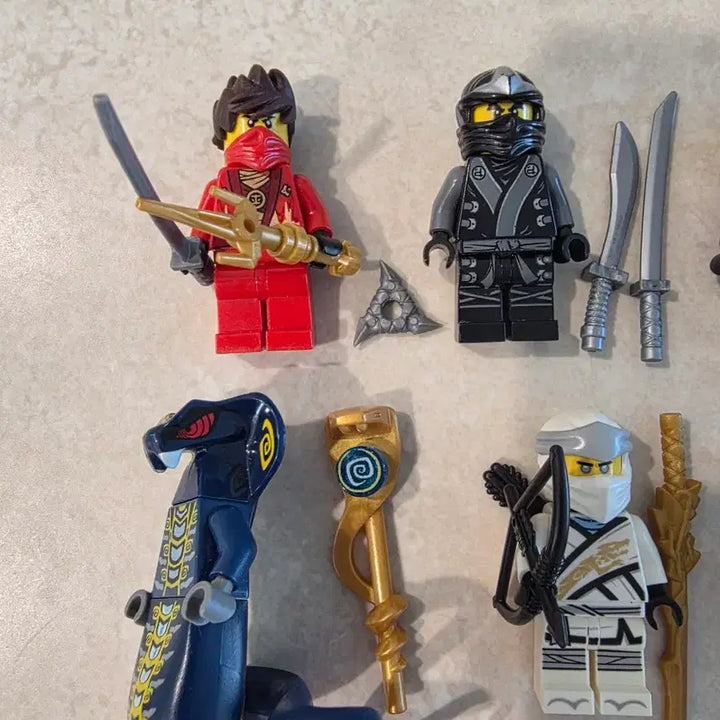 [BUNJANG] LEGO Ninjago Minifigure Bundle Set / 레고 닌자고 미니피규어 일괄로 판매1