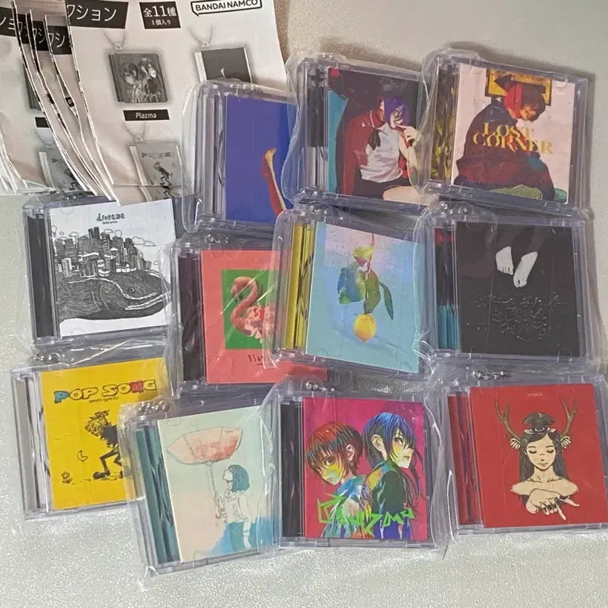 [BUNJANG] Kenshi Yonezu CD Gacha Keyring Full Set (11 types, includes secret) / 11종 풀세트 요네즈켄시 cd 가챠 키링 시크릿 포함 전종