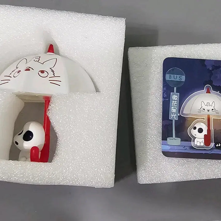 [BUNJANG] Ghibli Umbrella Figure Bundle Set / [지브리] 우산 피규어 - 지지, 정령 - 일괄