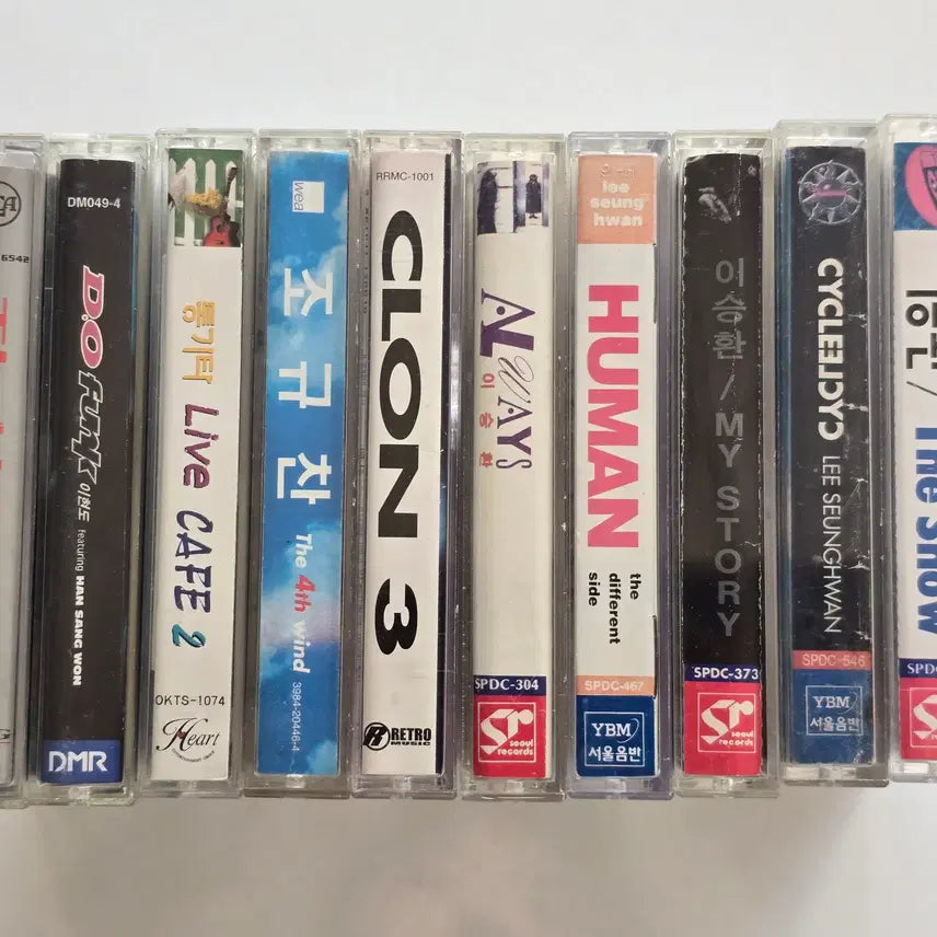 [BUNJANG] Various Artists Unsealed Cassette Tape Bundle Set (Jinusean, D.O Funk, Clon, Lee Seung Hwan, etc.) / 23 지누션, D.O Funk (이현도), 통기타 , 조규찬, 클론, 이승환 (3,4,5) 등 개봉카세트테이프 일괄판매
