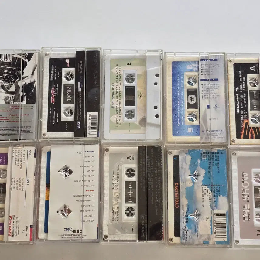 [BUNJANG] Various Artists Unsealed Cassette Tape Bundle Set (Jinusean, D.O Funk, Clon, Lee Seung Hwan, etc.) / 23 지누션, D.O Funk (이현도), 통기타 , 조규찬, 클론, 이승환 (3,4,5) 등 개봉카세트테이프 일괄판매