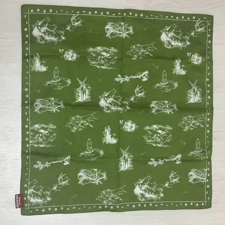 [BUNJANG] Princess Mononoke Handkerchief / 모노노케히메 손수건