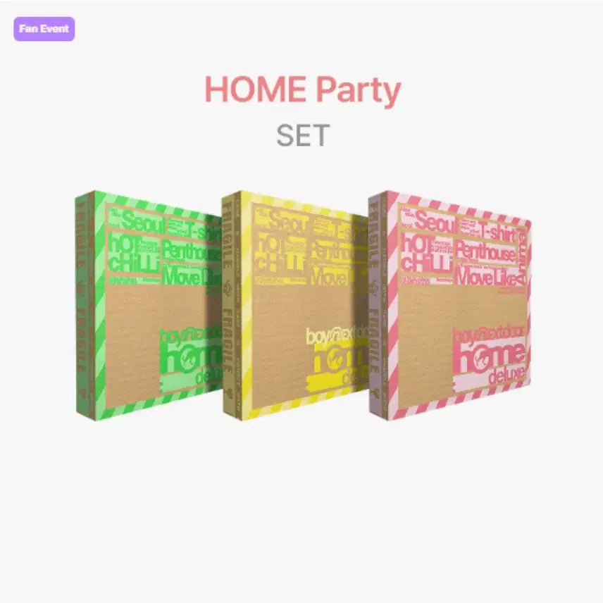 [BUNJANG] BOYNEXTDOOR HOME Repackage Set (Includes POB) / (특전포함) 보이넥스트도어 홈 리팩키지 세트 양도합니다