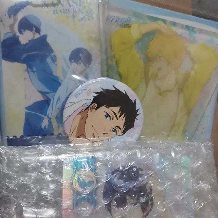 [BUNJANG] Free! Nanase Haruka Youth Acrylic Stand Bundle Set / free!프리 나나세 하루카 아크릴 일괄 유년기 시절