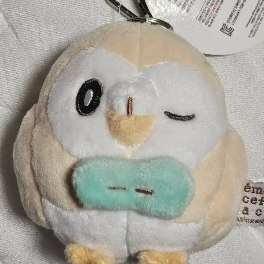 [BUNJANG] Pokemon Rowlet Plush Keychain / 포켓몬 나몰빼미 인형 키링