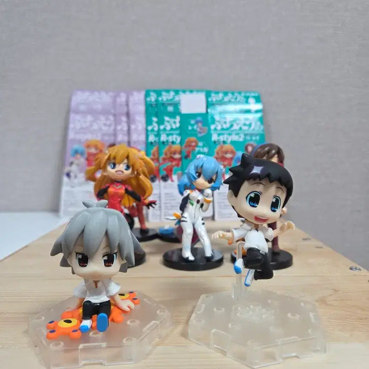 [BUNJANG] Evangelion Mini Figure 8 Types Set (R-style) / 에반게리온 미니 피규어 8종 세트(R-style)