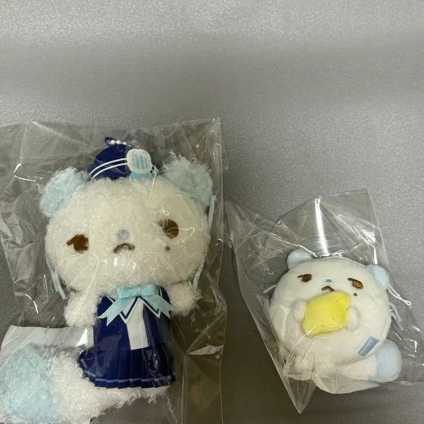 [BUNJANG] LemonMini Jiwoo Jjujebi &amp; Marine Look Doll Keychain / (여행 중 10.6부터 발송 가능)레몬미니 지우 쮸제비  &amp; 마린룩 인형 키링