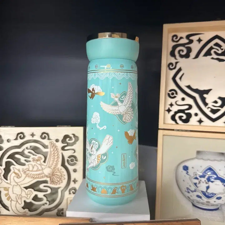 [BUNJANG] Pokemon Traditional Edition Celadon Tumbler / 포켓몬스터 하이커 그라운드 고풍상점 전통에디션 청자빛 텀블러 미개봉