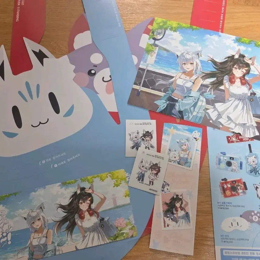 [BUNJANG] Hololive Mio Fubuki Special Goods / 홀로라이브MT 미오 후부키 특전들