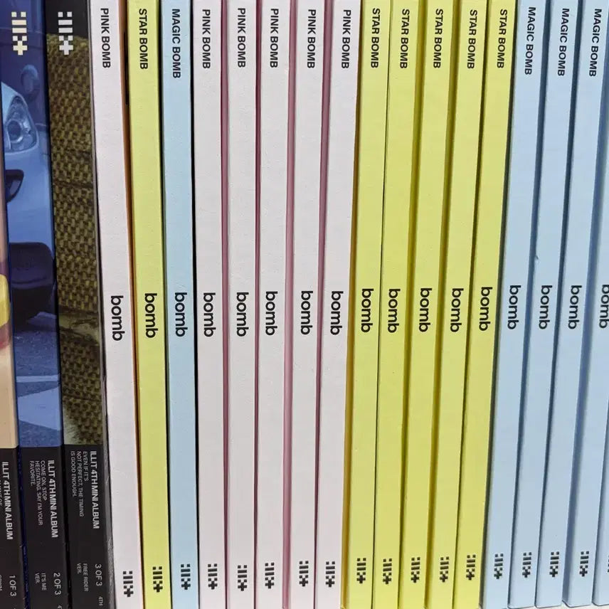 [BUNJANG] ILLIT 3rd &amp; 4th Album Unsealed Set (21 Items) / 아일릿 3집 4집 개봉앨범 21장