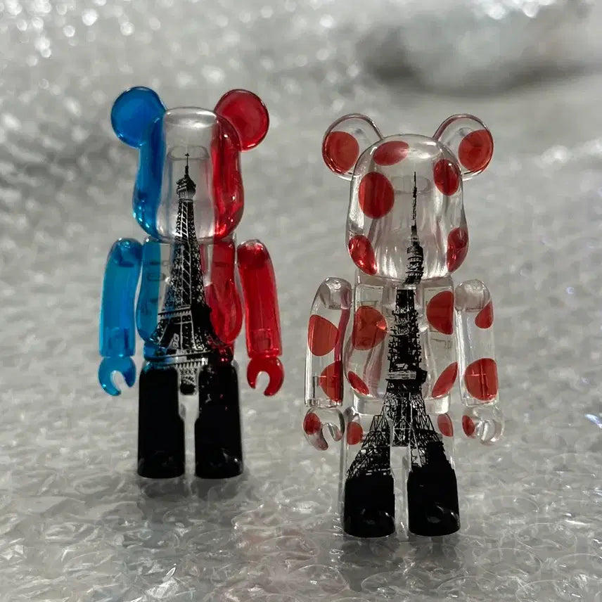 [BUNJANG] Medicom Toy Be@rbrick Tokyo Tower + Eiffel Tower 100% Set / 메디콤 토이(Medicom Toy) 베어브릭 도쿄타워 + 에펠탑 100% 세트