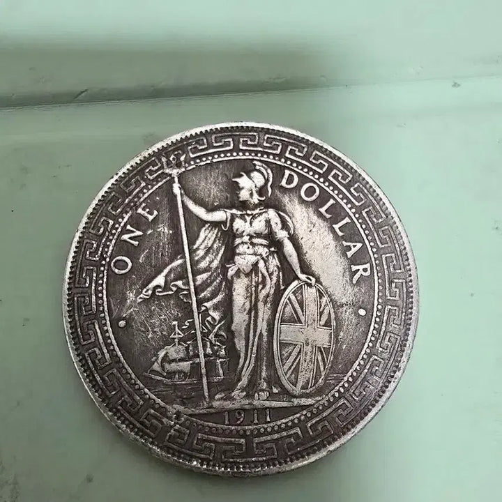 [BUNJANG] 1911 British East Asia Dollar Coin / 1911년 영국령 동아시아 달러 주화