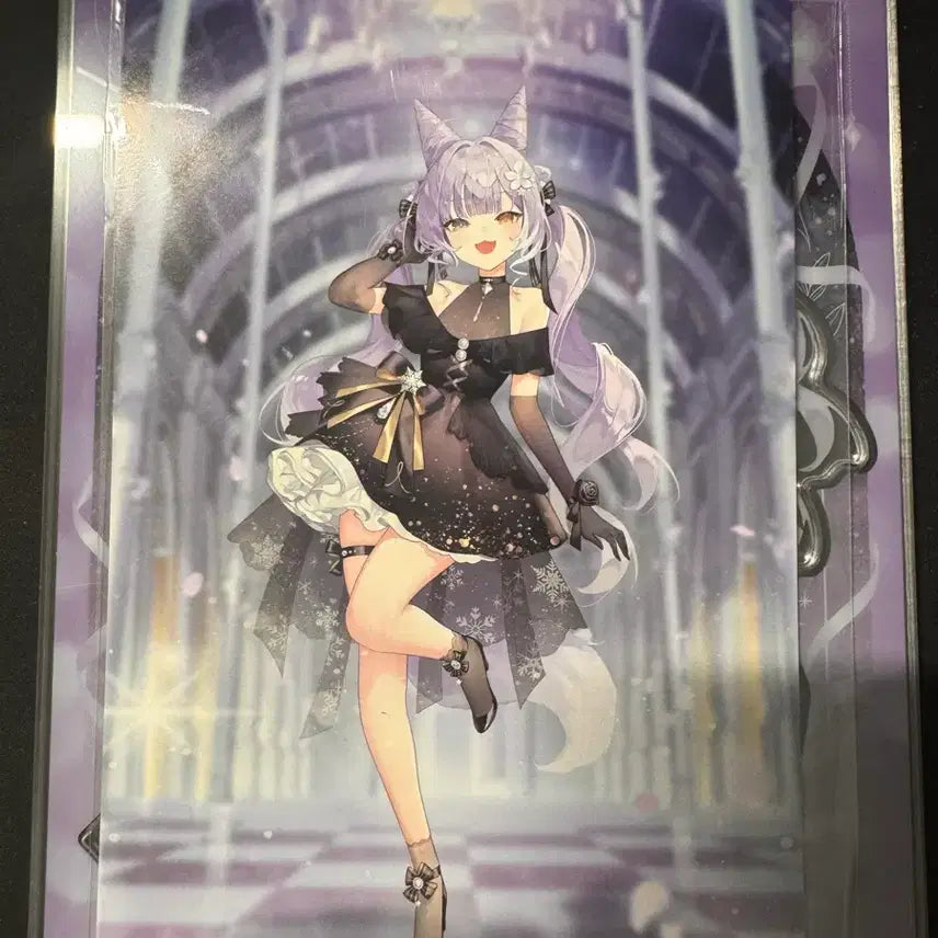 [BUNJANG] Stellive Tenkoshubuki 3rd Anniversary Acrylic Stand + Postcard (Sealed) / 스텔라이브 텐코시부키 3주년 아크릴스탠드+ 엽서(미개봉)