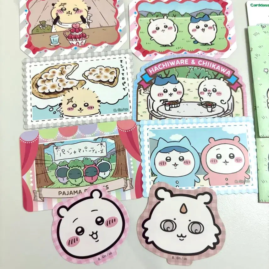 [BUNJANG] Chiikawa Japanese Gacha Stickers Bundle Set / 치이카와 일본 가챠 스티커 일괄 판매