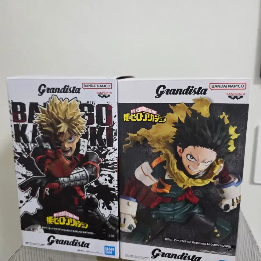 [BUNJANG] My Hero Academia Deku &amp; Bakugo Figure Set / 나의 히어로 아카데미아 데쿠 &amp; 바쿠고 피규어 세트