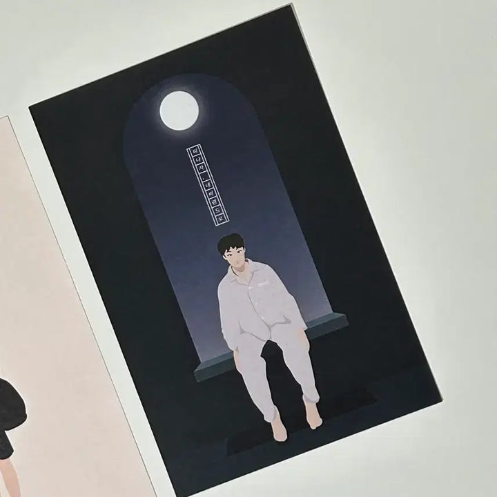 [BUNJANG] Ryu Jun Yeol Fan Art Postcard Set (2 Types) / 류준열 팬아트 엽서 2종