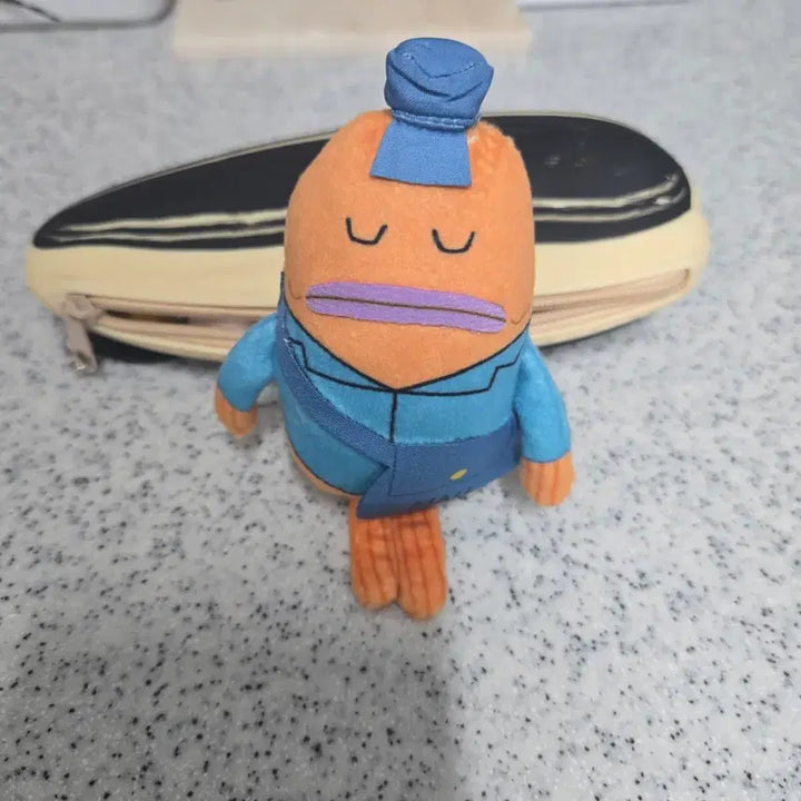 [BUNJANG] SpongeBob SquarePants Bikini Bottom Mailman Gacha Keychain / 스폰지밥 비키니시티 우체부 가챠 키링