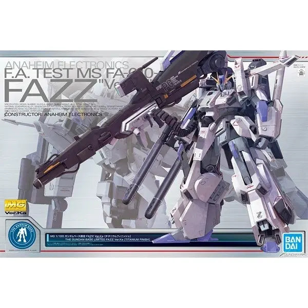 [BUNJANG] MG FAZZ Ver. Ka Titanium Finish Model Kit / MG F.a.z.z.  ver.ka 티타늄 피니쉬