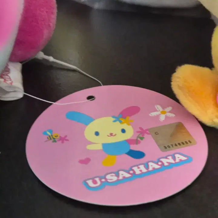 [BUNJANG] Usahana Doll &amp; Keyring &amp; Sticker Bundle Set / [일괄 세트] 우사하나 인형 &amp; 키링, 스티커 일괄