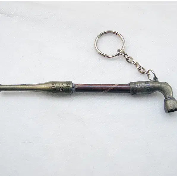 [BUNJANG] Tobacco Pipe (Model) Keychain / 곰방대 (모형) (k296) [키링, 열쇠고리]