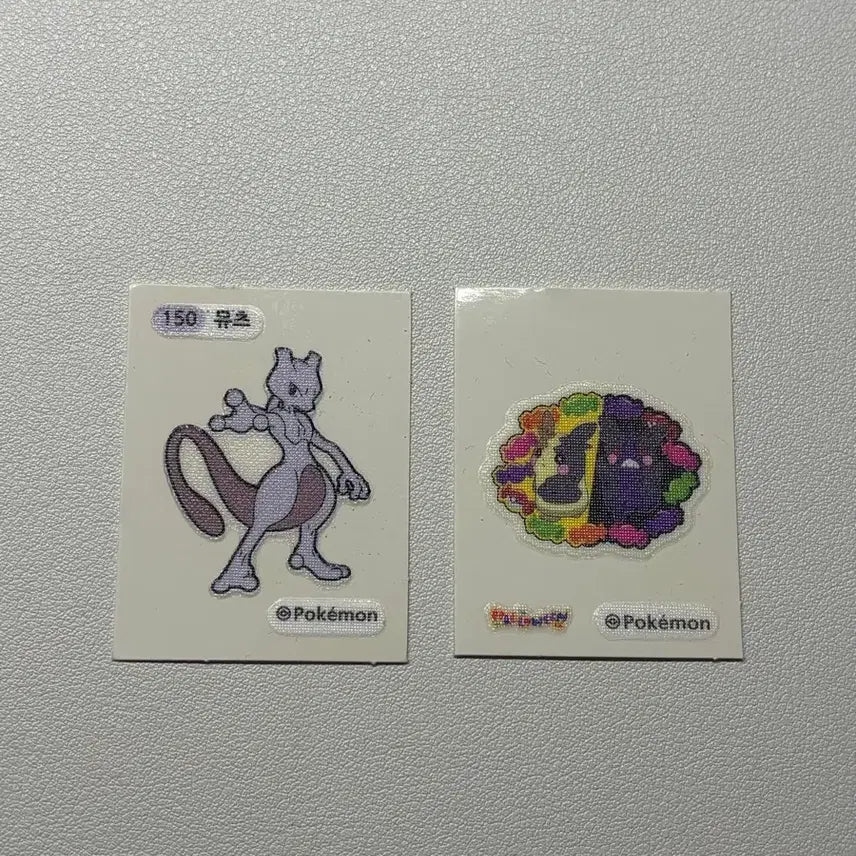 [BUNJANG] Mewtwo Sticker / 포켓몬 뮤츠 띠부실
