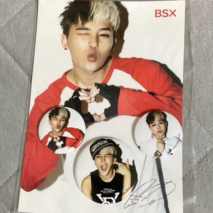[BUNJANG] G-Dragon BSX Collaboration Can Badge / 지드래곤 BSX 광고 캔뱃지