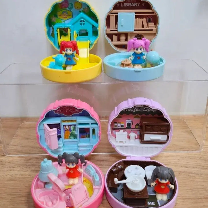 [BUNJANG] Seju Toys Surprise Compact Set (4 Types) / 세주토이 서프라이즈 콤팩트 4종 가성비 폴리포켓