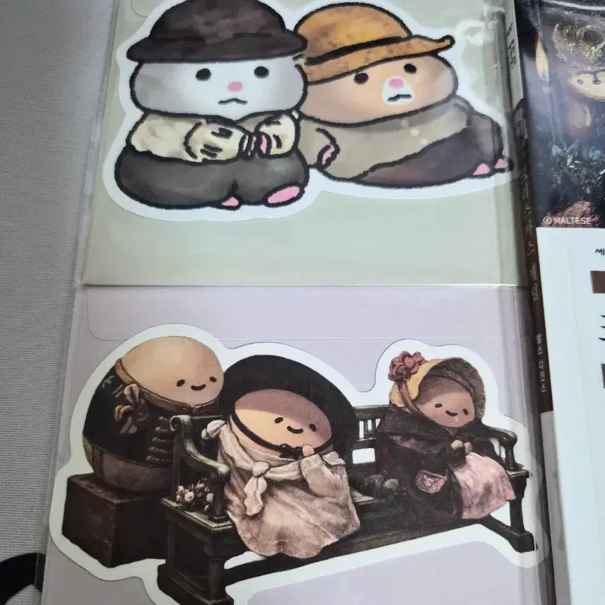 [BUNJANG] Minumsa Popup Book Keyring, Notebook, Postcard, Lenticular Bookmark Bundle / 민음사 팝업 북 키링, 무지노트, 엽서, 렌티큘러책갈피