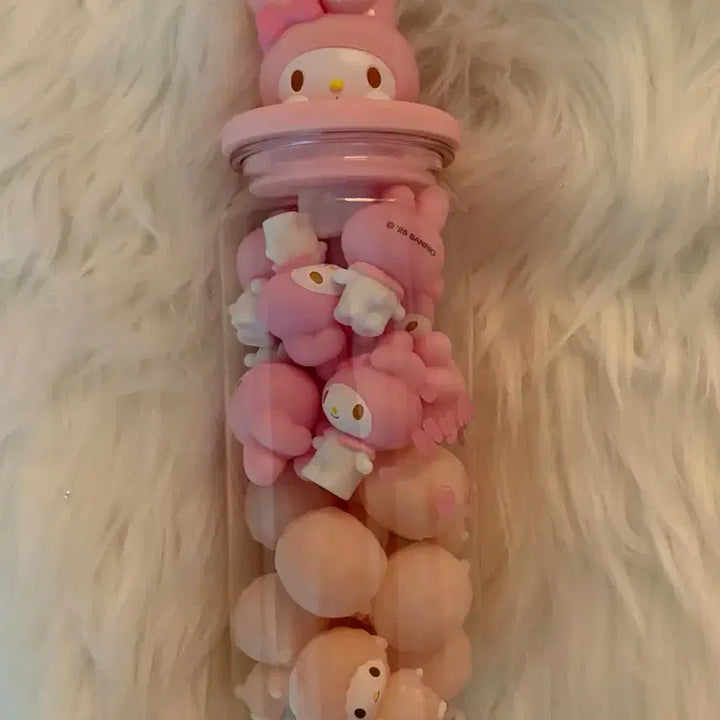 [BUNJANG] Sanrio Hello Kitty &amp; My Melody Piano Figure Case / 산리오 피규어 피규어통 키키 피아노