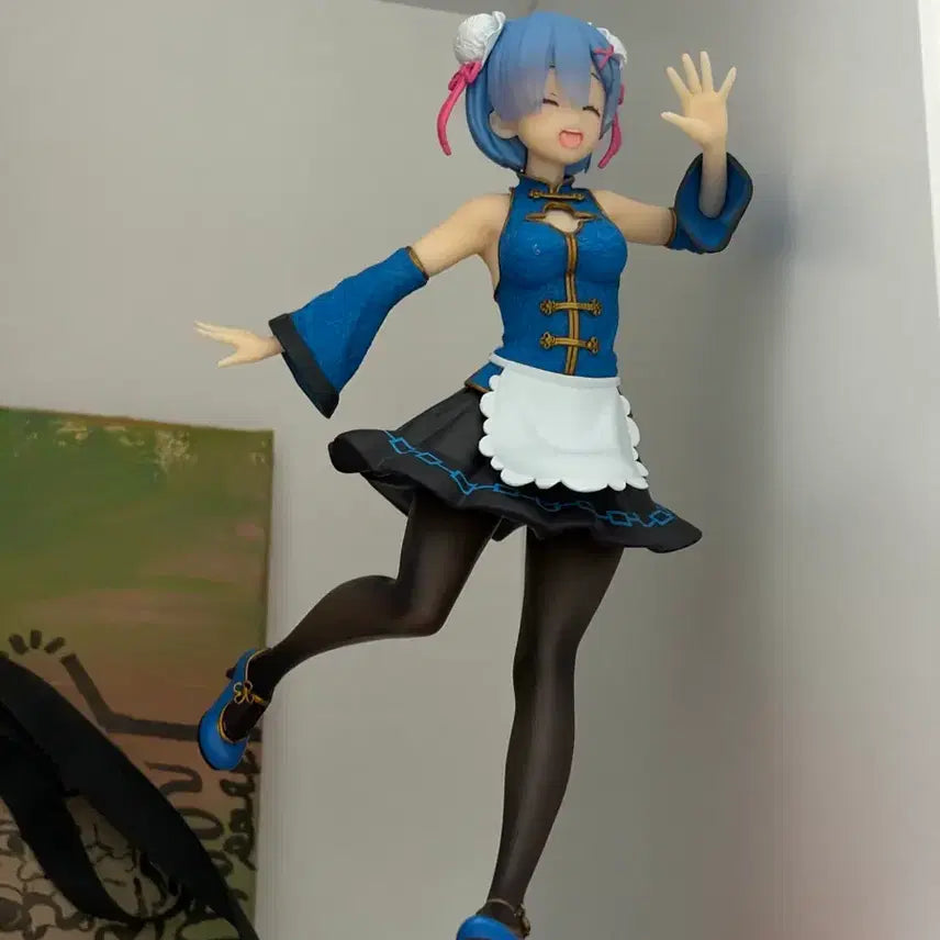 [BUNJANG] Re:Zero Rem Cheongsam Figure / 리제로 렘 치파오 피규어 급처 박스 없음