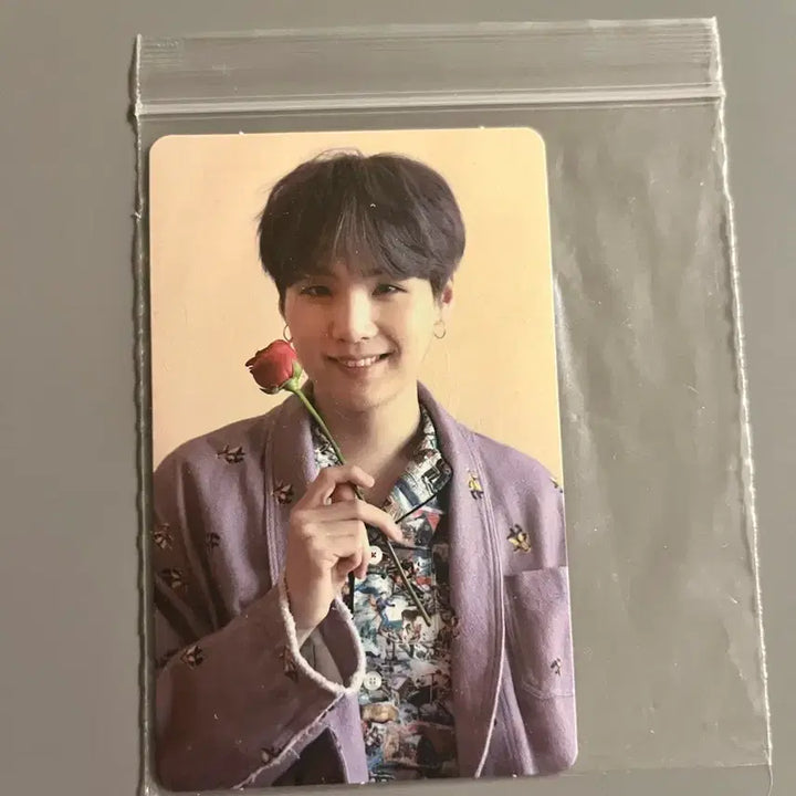 [BUNJANG] BTS 2019 Memories Suga Photocard / Bts 2019 메모리즈 슈가 윤기 포카