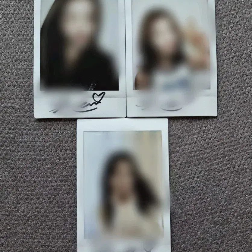 [BUNJANG] Loossemble Gowon Signed Polaroid / 루셈블 고원 싸인 폴라로이드