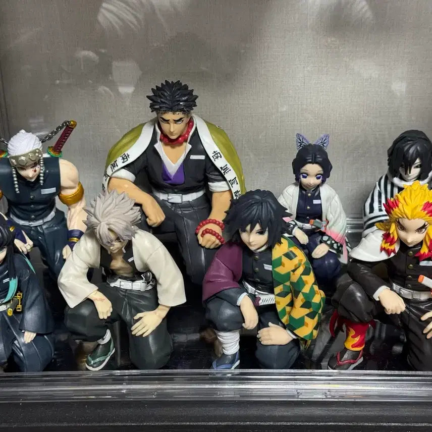 [BUNJANG] Demon Slayer Hashira Meeting 8-Figure Set Bundle / 귀멸의 칼날 주합회의 피규어 8종 세트 일괄