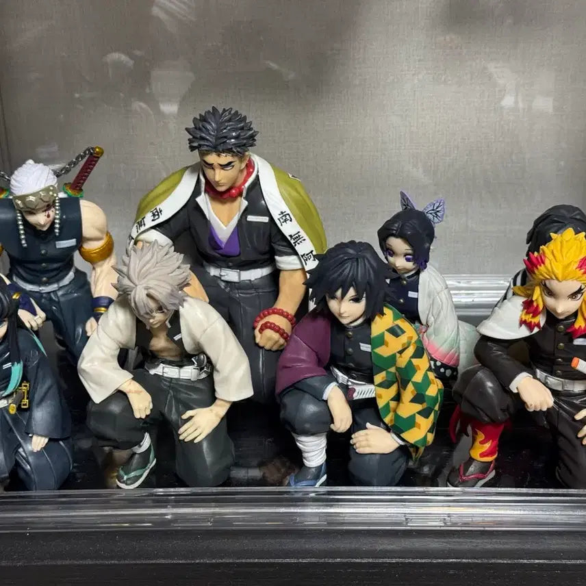 [BUNJANG] Demon Slayer Hashira Meeting 8-Figure Set Bundle / 귀멸의 칼날 주합회의 피규어 8종 세트 일괄