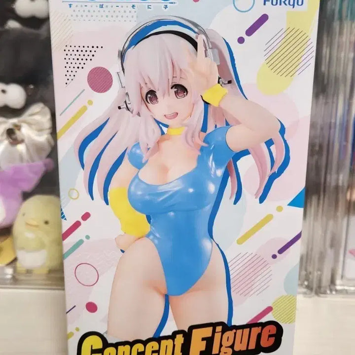 [BUNJANG] Furyu Super Sonico 80s Another Color Blue Concept Figure / 후류 (FURYU) 슈퍼소니코 컨셉 피규어 80년대 어나더 컬러 블루 / 소니코 피규어