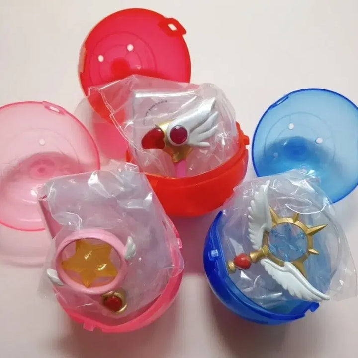 [BUNJANG] Cardcaptor Sakura Bandai Staff Collection Gacha 3 Types Set / [세트] 카드캡터 체리 반다이 스태프 컬렉션 가챠 3종세트/카드캡터사쿠라 지팡이가챠