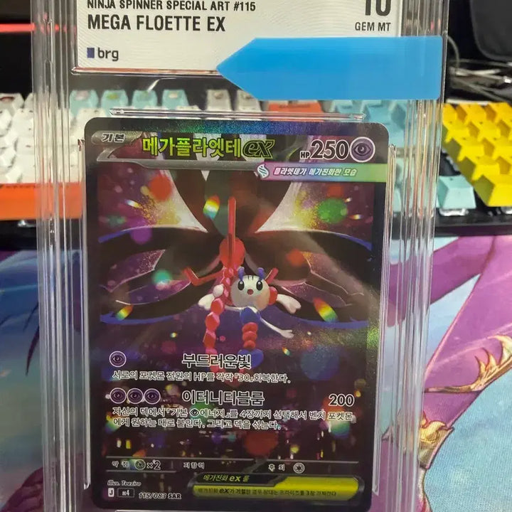 [BUNJANG] Pokemon Card Mega Absol EX SAR BRG Graded Card / 포켓몬카드 글판 SAR BRG 등급카드