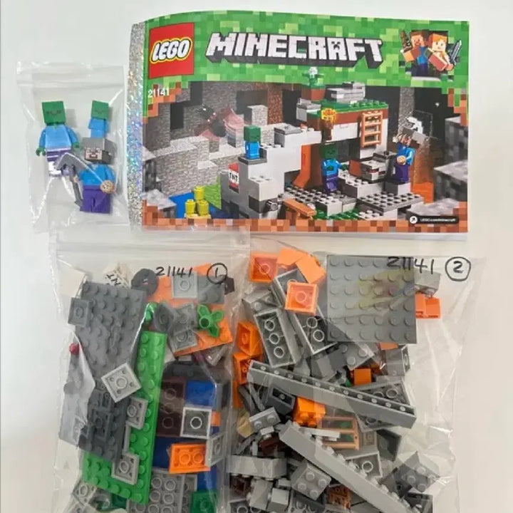 [BUNJANG] LEGO 21141 Minecraft Zombie Cave / 레고 21141 (마인크래프트 좀비동굴)