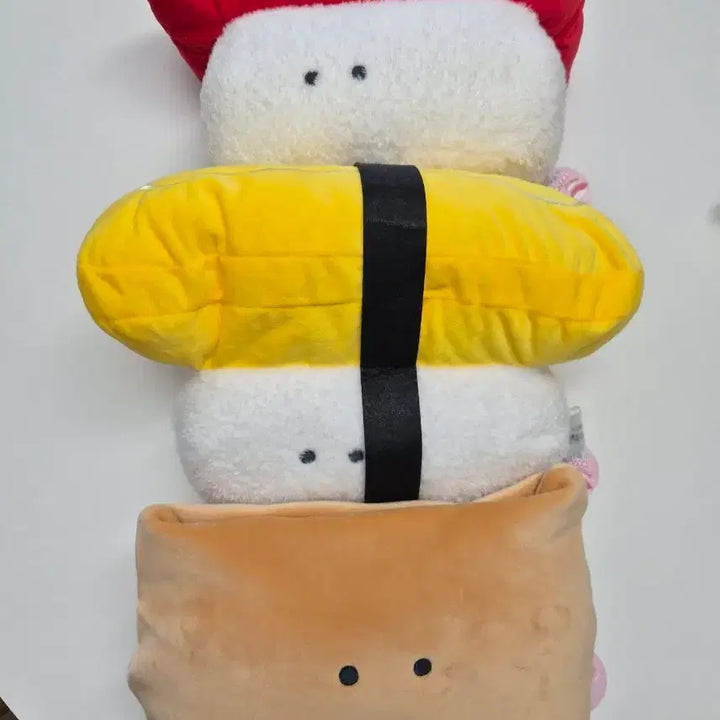 [BUNJANG] Sushi Plush Set Medium 3 Pieces Bundle / [일괄 세트] 초밥 인형 중형 3개 일괄