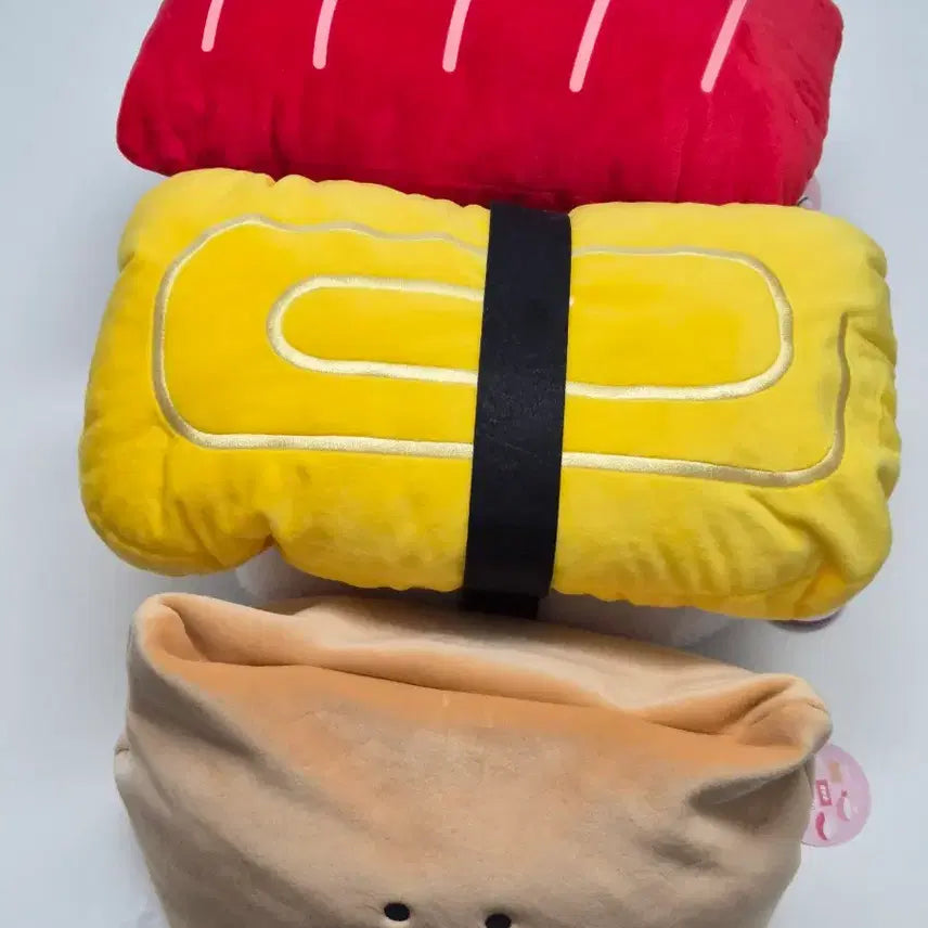 [BUNJANG] Sushi Plush Set Medium 3 Pieces Bundle / [일괄 세트] 초밥 인형 중형 3개 일괄