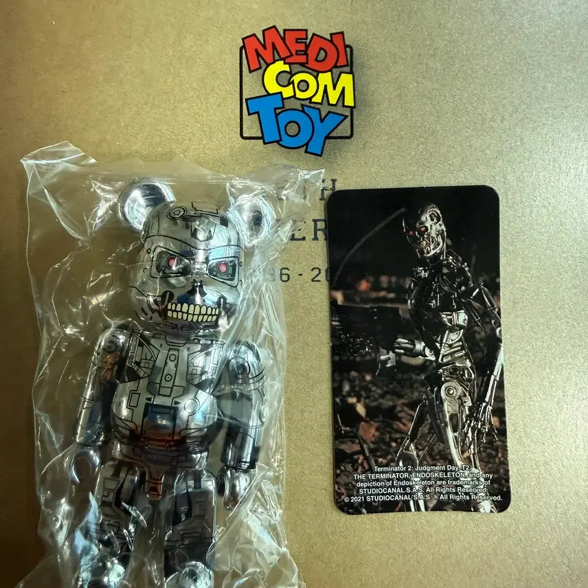 [BUNJANG] Bearbrick 43rd Series SF Terminator T-800 / 베어브릭 43탄 SF 터미네이터 T-800