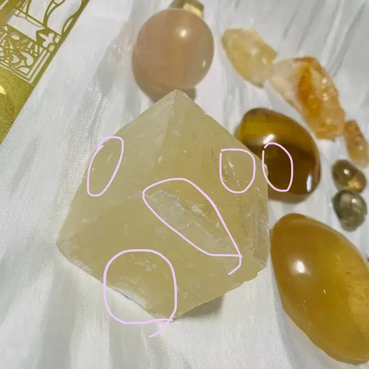 [BUNJANG] Yellow Tones Natural Gemstone Bundle / 황색 계열 원석 일괄 특별가