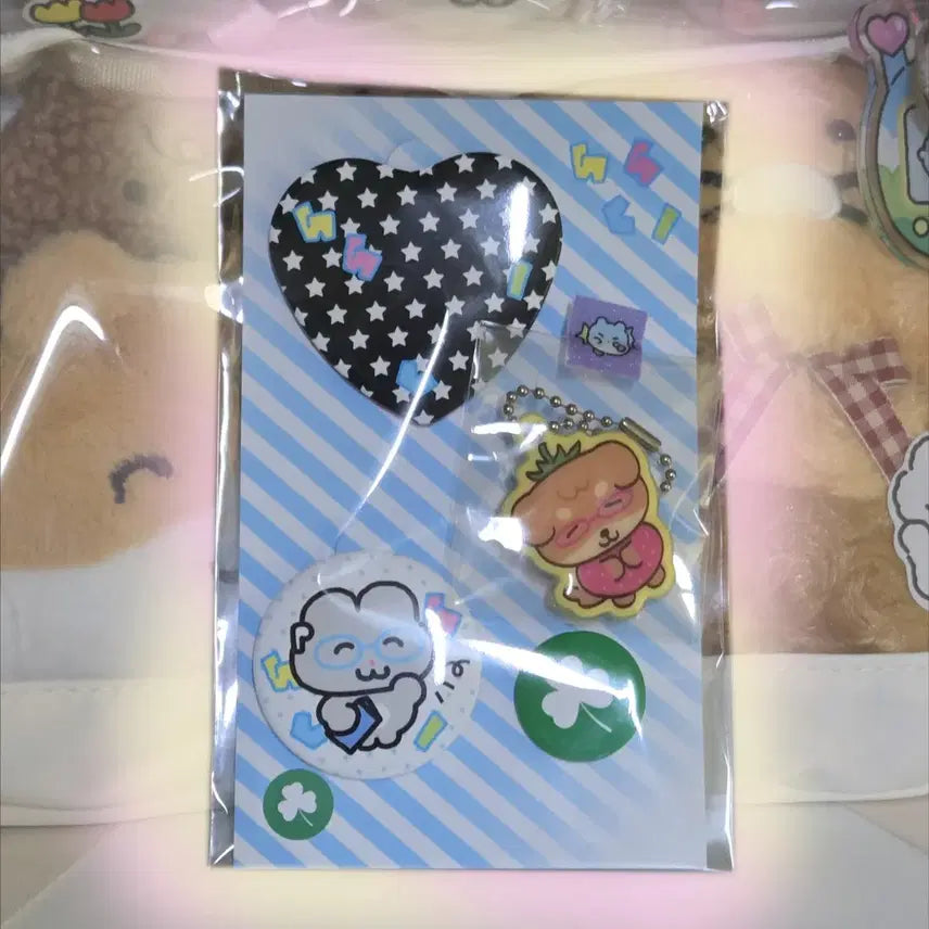 [BUNJANG] Hihi Club Pin Button Set / [히히클럽] 핀버튼 세트