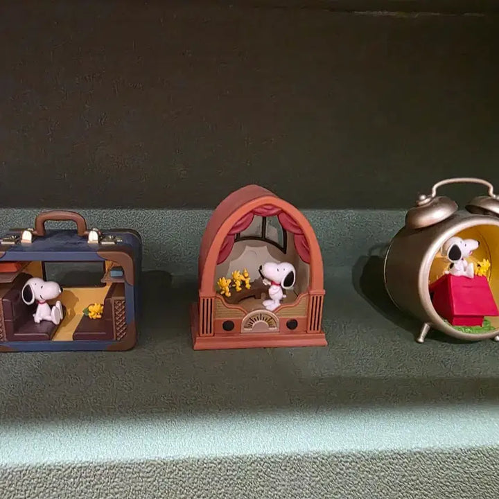 [BUNJANG] Snoopy Antique Diorama Collection / 스누피 앤틱 디오라마 콜렉션 Snoopy Antique Diorama Collection